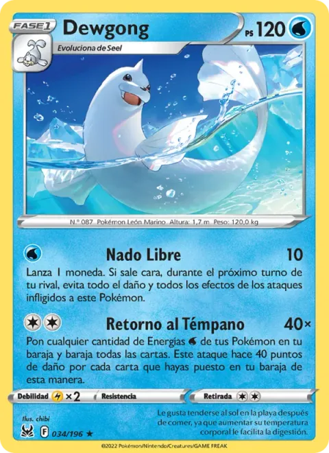 Dewgong [Swim Freely | Floe Return]