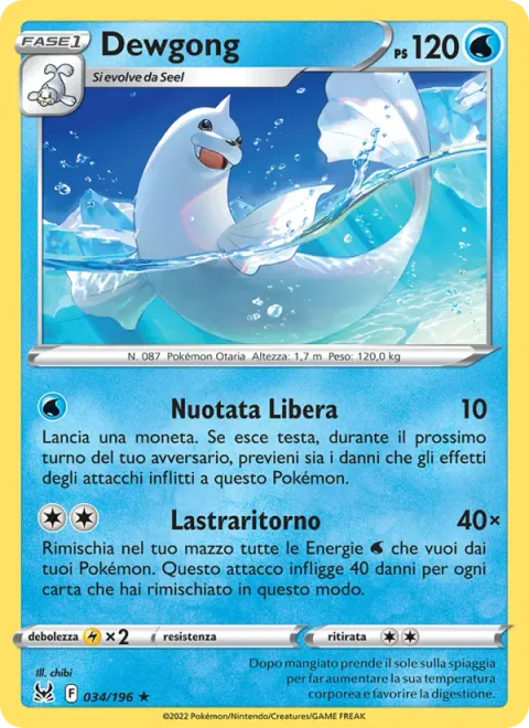 Dewgong [Swim Freely | Floe Return]