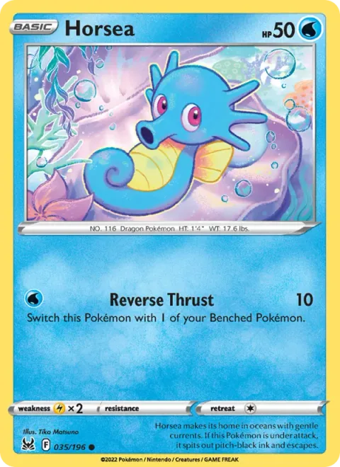 Horsea [Reverse Thrust | LOR]