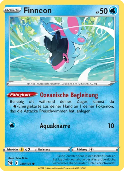 Finneon [Oceanic Accompaniment | Water Gun]