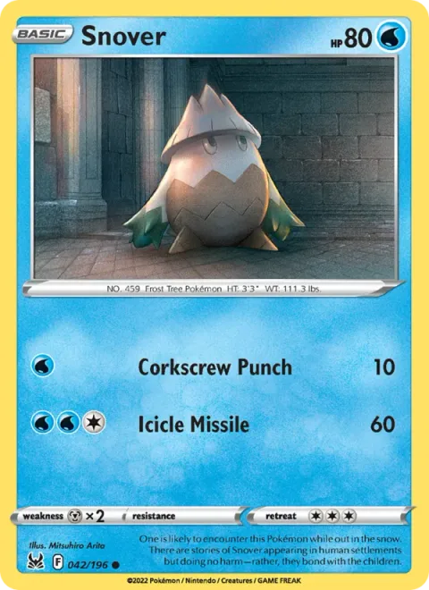 Snover [Corkscrew Punch | Icicle Missile]