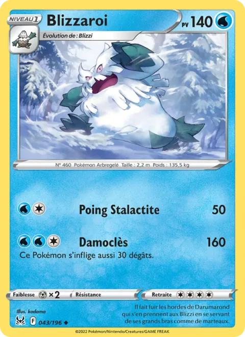 Abomasnow [Icicle Punch | Double Edge]