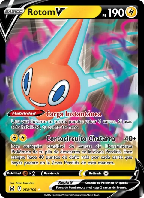 Rotom V [Instant Charge | Scrap Short]