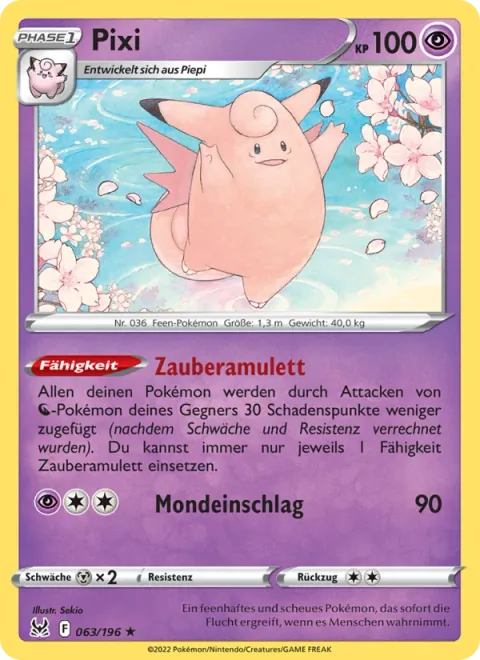 Clefable [Spirit Charm | Moon Impact]