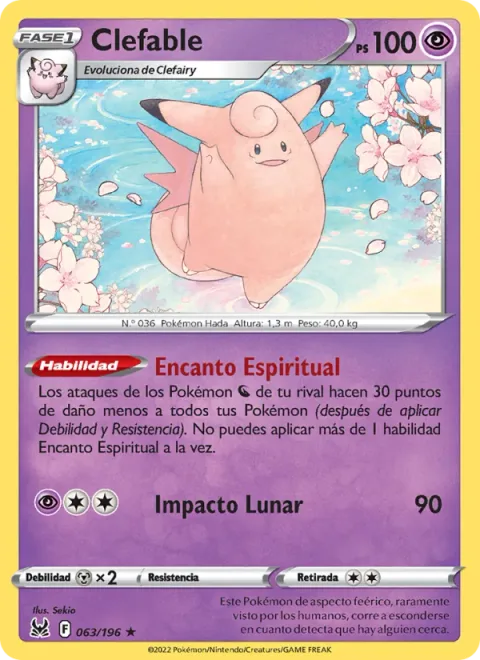Clefable [Spirit Charm | Moon Impact]