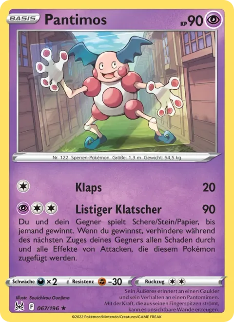 Mr. Mime [Pound | Tricky Slap]