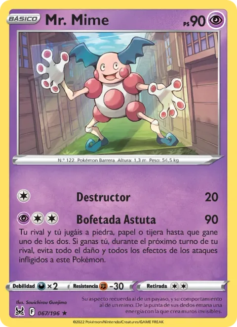 Mr. Mime [Pound | Tricky Slap]