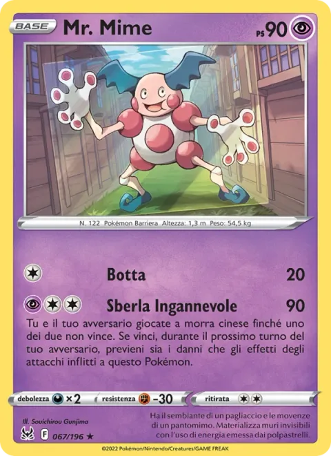 Mr. Mime [Pound | Tricky Slap]
