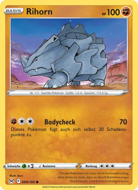 Rhyhorn [Take Down | S9A]