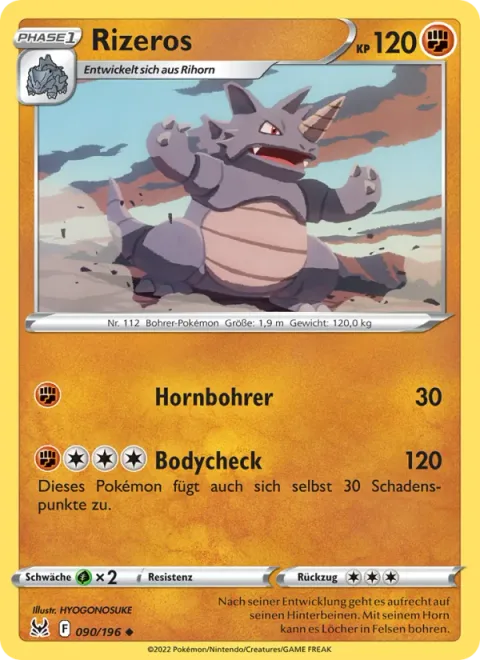Rhydon [Horn Drill | Take Down]