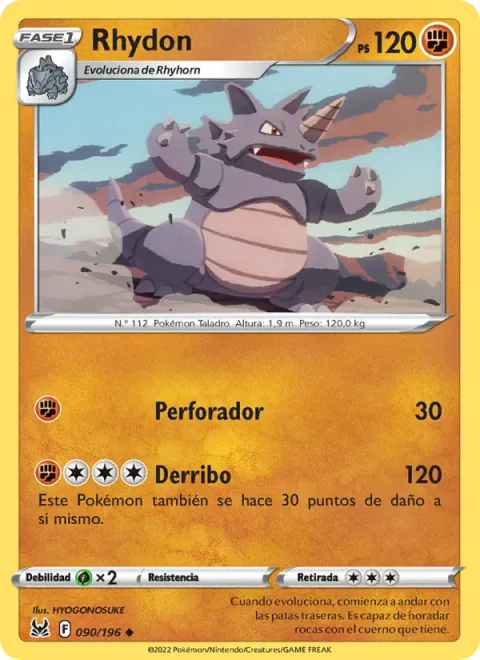 Rhydon [Horn Drill | Take Down]