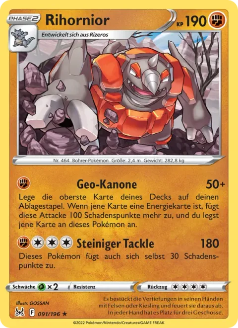 Rhyperior [Geo Cannon | Rocky Tackle]