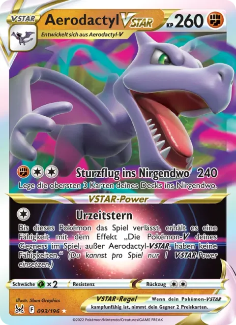 Aerodactyl VSTAR [Lost Dive | Ancient Star]