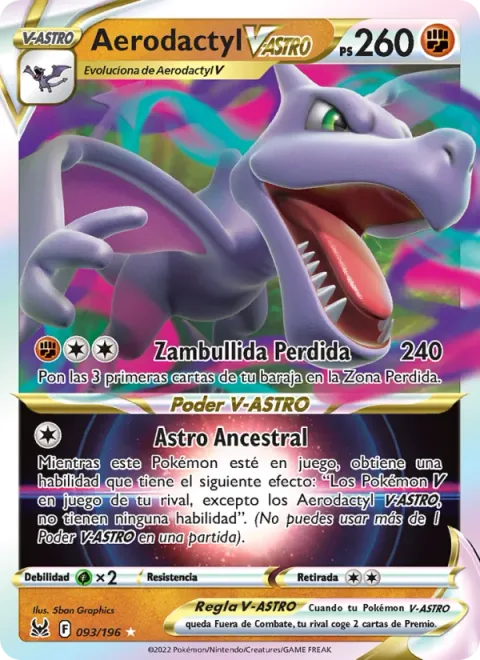 Aerodactyl VSTAR [Lost Dive | Ancient Star]