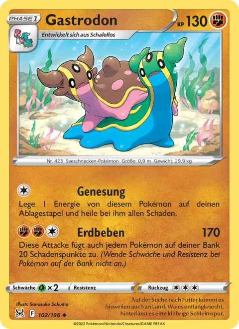 Gastrodon [Recover | Earthquake]