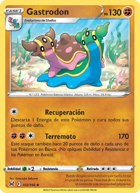 Gastrodon [Recover | Earthquake]