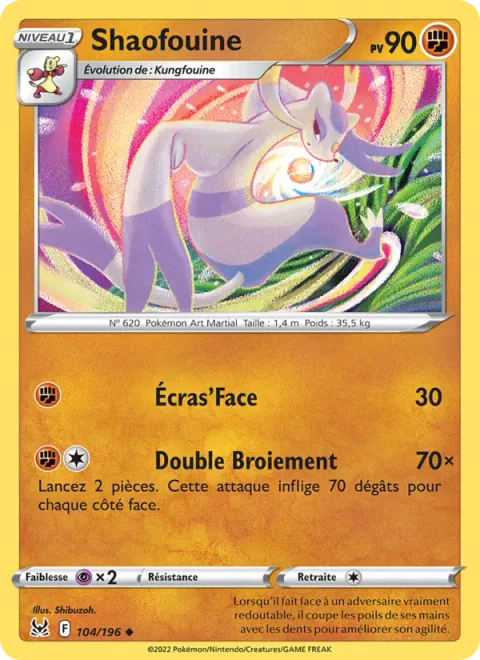 Mienshao [Pound | Double Smash]