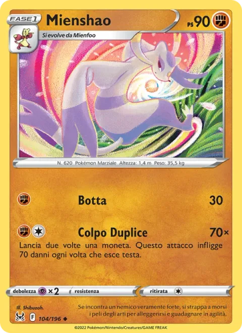 Mienshao [Pound | Double Smash]