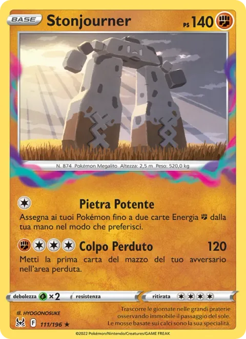 Stonjourner [Power Stone | Lost Shot]