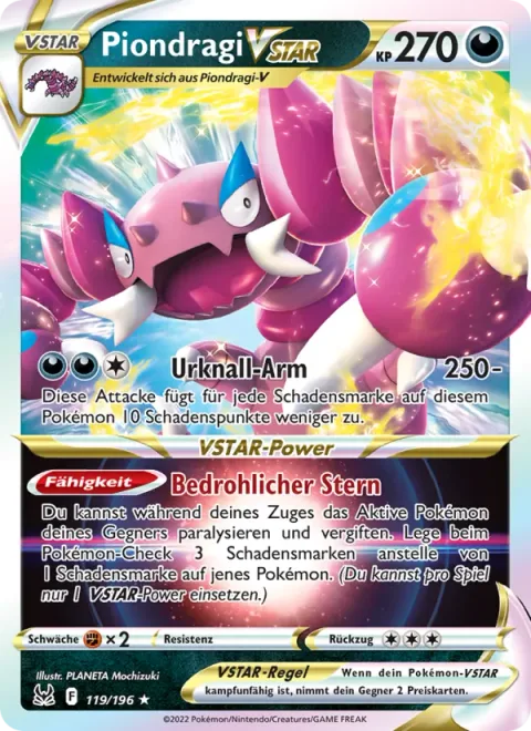 Drapion VSTAR [Big Bang Arm | Hazard Star]