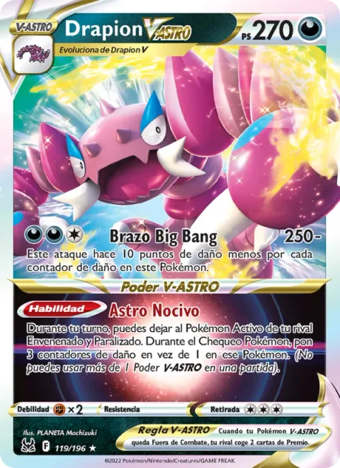 Drapion VSTAR [Big Bang Arm | Hazard Star]