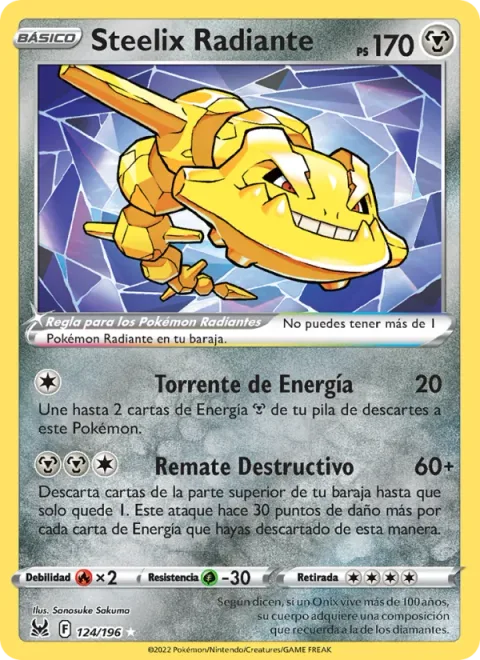 Radiant Steelix [Energy Stream | Destructive Finish]