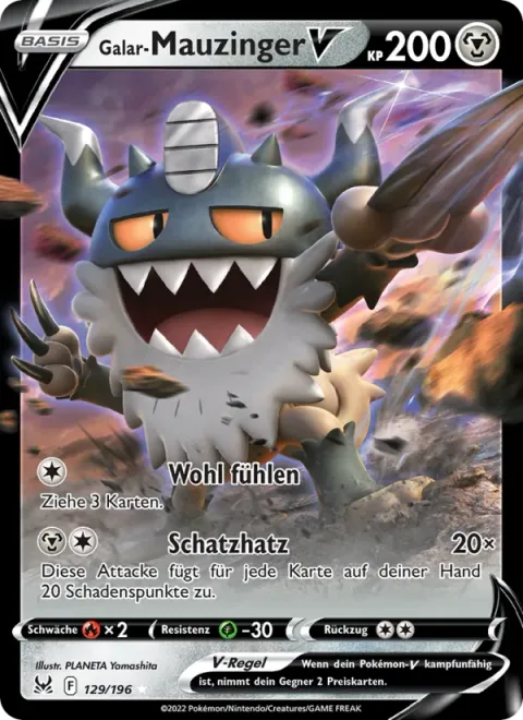 Galarian Perrserker V [Feelin' Fine | Treasure Rush]