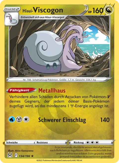 Hisuian Goodra [Metal Lodging | Heavy Impact]