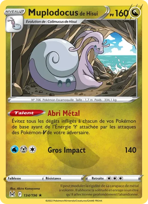 Hisuian Goodra [Metal Lodging | Heavy Impact]