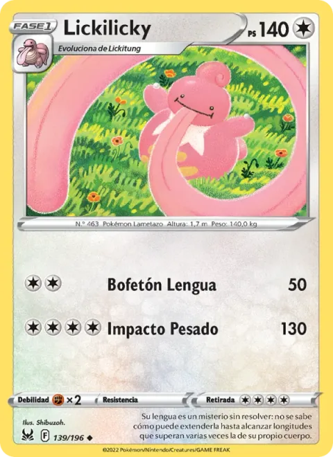 Lickilicky [Tongue Slap | Heavy Impact]
