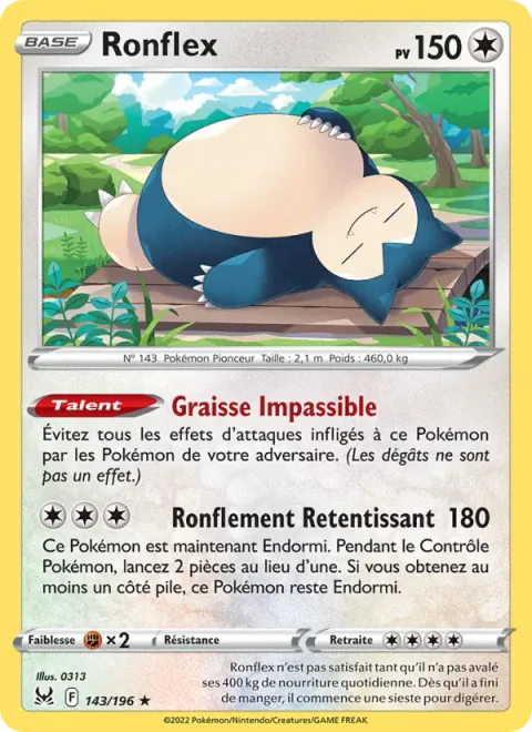 Snorlax [Unfazed Fat | Thumping Snore]