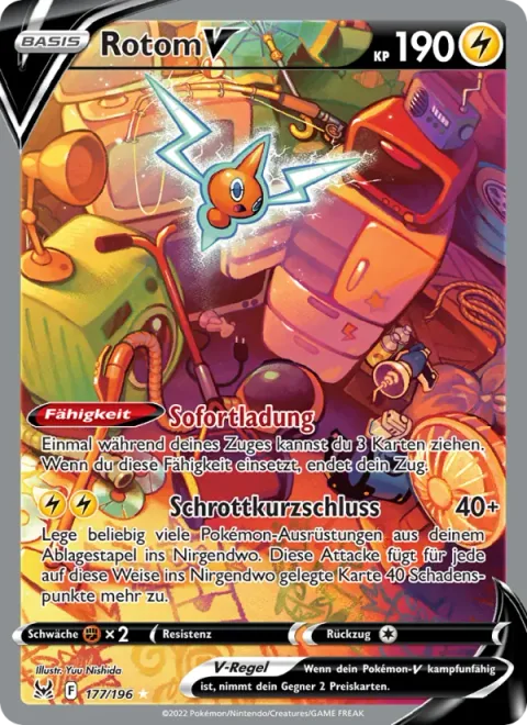 Rotom V [Instant Charge | Scrap Short]