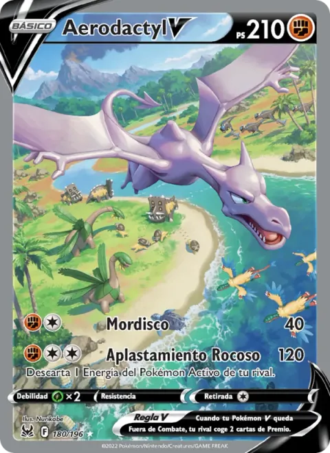 Aerodactyl V [Bite | Rock Crush]