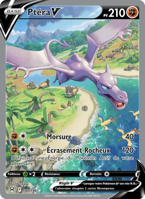 Aerodactyl V [Bite | Rock Crush]