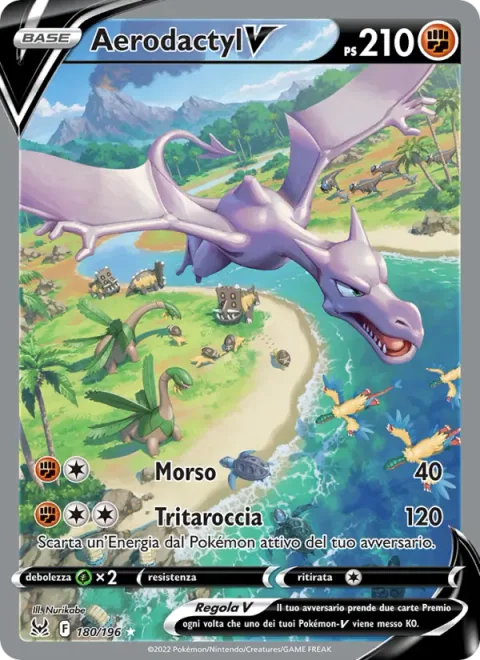 Aerodactyl V [Bite | Rock Crush]