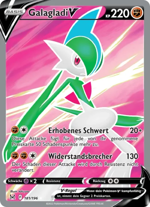 Gallade V [Rising Sword | Buster Swing]