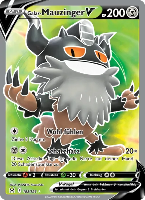 Galarian Perrserker V [Feelin' Fine | Treasure Rush]
