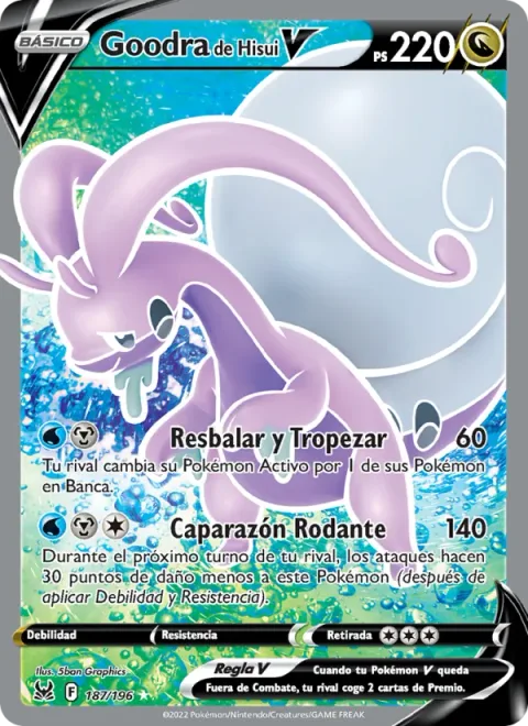 Hisuian Goodra V [Slip-'n'-Trip | Rolling Shell]