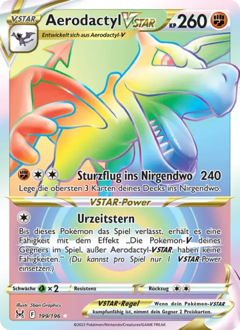 Aerodactyl VSTAR [Lost Dive | Ancient Star]