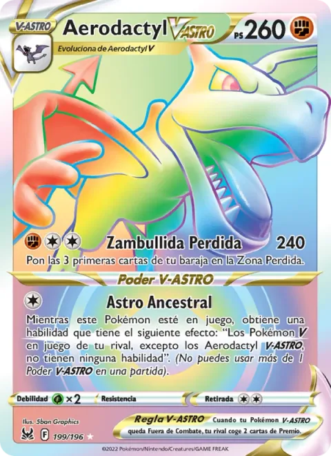 Aerodactyl VSTAR [Lost Dive | Ancient Star]
