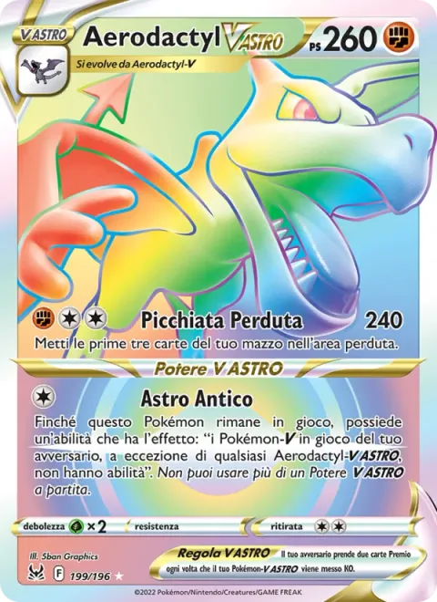 Aerodactyl VSTAR [Lost Dive | Ancient Star]