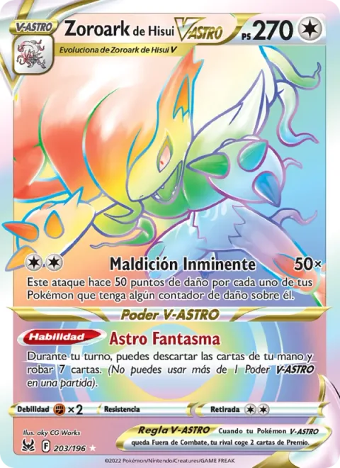 Hisuian Zoroark VSTAR [Ticking Curse | Phantom Star]