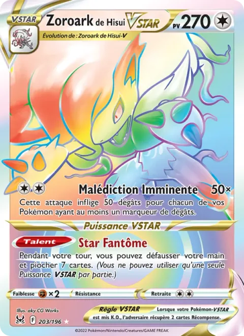 Hisuian Zoroark VSTAR [Ticking Curse | Phantom Star]