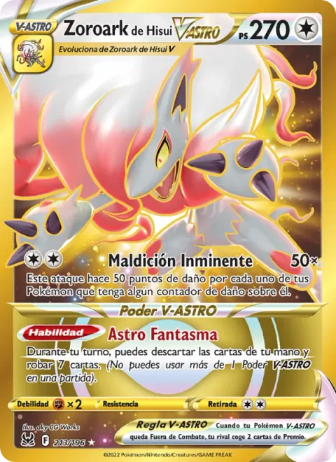 Hisuian Zoroark VSTAR [Ticking Curse | Phantom Star]