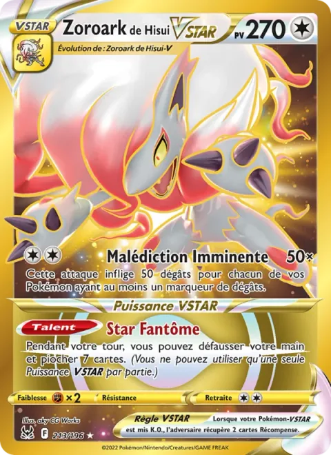 Hisuian Zoroark VSTAR [Ticking Curse | Phantom Star]
