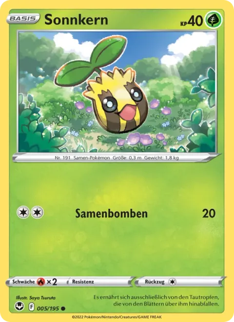 Sunkern [Seed Bomb]