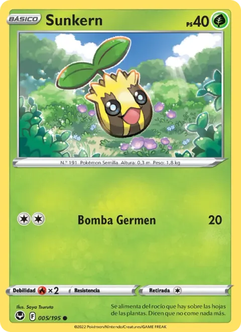 Sunkern [Seed Bomb]