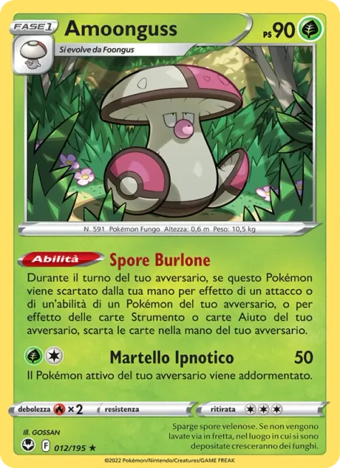 Amoonguss [Surprise Spores | Hypno Hammer]