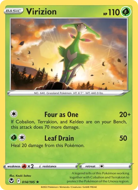 Virizion [Four As One | Leaf Drain]