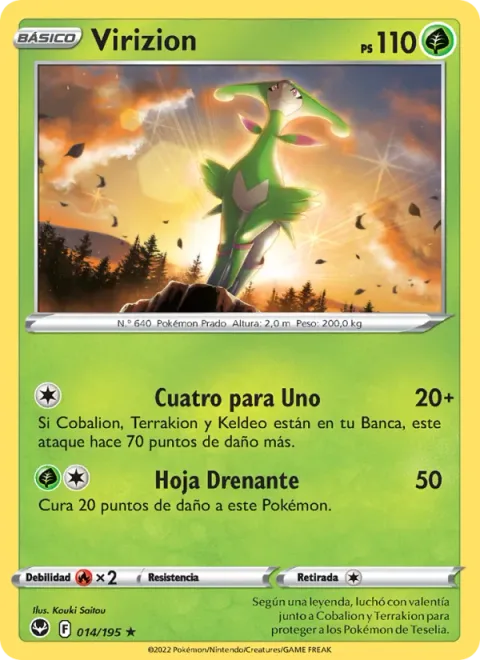 Virizion [Four As One | Leaf Drain]